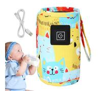 Chauffe-biberon USB - Chauffe-aliments et lait portable, manchon de décongélation | Pochette isolante adaptée aux voyages pour le lait maternel, alimentation intérieure et extérieure pour bébé, garde