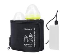 Chauffe-biberon USB - Chauffe-lait Électrique Pour Bébé, Porte-biberon Portable, Pratique Pour Les Parents | Chauffe-biberon Compatible Avec Plusieurs Tailles De Biberons, Chauffe-lait Adapté Aux