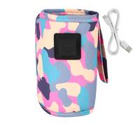 Chauffe-biberon USB | Garde-Chaud à Lait USB à température réglable à 3 Vitesses | Pochette chauffante pour Lait Maternel avec contrôle de la température de Voyage pour Les achats à l'extérieur