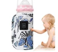 Chauffe-biberon USB - Manchon Chauffant Intelligent 5 V, Housse De Rétention De Chaleur Portable | Sac À Couches À Réchauffement Rapide, Accessoire Pour Bébé, Pour Maman Allaitante, Voyage En Voiture,
