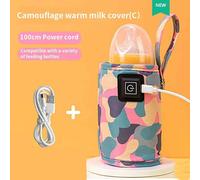 Chauffe-biSantos USB portable pour bébé,chauffe-lait,chauffe-eau,sac isolé,poussette de voyage,chauffe-biSantos pour nouveau-né - Type Style 1-USB #A