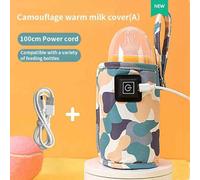 Chauffe-biSantos USB portable pour bébé,chauffe-lait,chauffe-eau,sac isolé,poussette de voyage,chauffe-biSantos pour nouveau-né - Type Style 1-USB #C