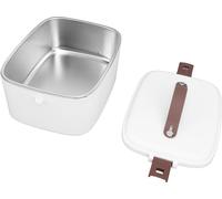 Chauffe-boîte à lunch électrique 1.8L Grande capacité SUS304 Liner 360�� Cycle de chauffage équilibré Chauffe-boîte portable pour le bureau, le voyage et la maison EU Plug 220V
