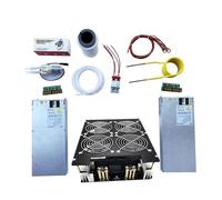 Chauffe Boulon Induction Machine de chauffage carte PCB par Induction 5000 W ZVS + bobine + pompe + creuset 70/150 ml + alimentation(150ml crucible)