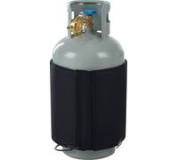 Chauffe-bouteille à gaz isolé VEVOR style bande, adapté aux réservoirs de gaz de 40 lbs, chauffage au propane de 120 W, thermostat interne fixe, température max. 90 ℉, tissu Oxford résistant et étanch