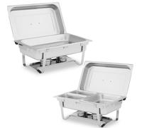 Chauffe-Buffet Bain-Marie GN 2x8L - Lot de 2
