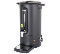Chauffe-café avec robinet anti-gouttes noir UNIQ 10 l - Hendi 211458
