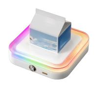 Chauffe-café | chauffante Intelligente pour Tasses avec lumière ambiante, Chauffe-Eau pour café, thé, Boisson au Lait | Accessoire de Bureau à Domicile,