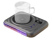 Chauffe-café - Chauffe-café pour bureau, chauffe-boissons électrique intelligent 2 en 1 | Chauffe-tasses intelligent avec affichage de la température pour la maison