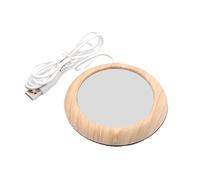 Chauffe-café électrique - chauffante pour tasses de 10,3 x 10,3 x 1,6 cm, dessous de verre pour boissons chaudes de table, silencieux et de longue durée | chauffe-plats pour thé, café, lait