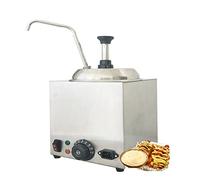 Chauffe-caramel chaud commercial, distributeur de sauce au fromage Nacho, machine de chauffage en acier inoxydable pour restaurants, stands de collation, cafés, boulangeries