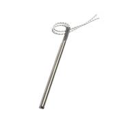 Chauffe-cartouches Lot de 2 tubes chauffants cylindriques à double tête, en acier inoxydable 316, de 14 mm de diamètre et 320 à 360 mm de longueur(220V,2050W 14x360mm(DxL))