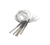 Chauffe-cartouches Lot de 5 cartouches chauffantes de 6 mm (98-115 mm) en acier inoxydable 316SUS.(110V,260W 6x105mm(DxL))