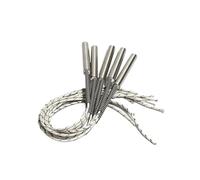 Chauffe-cartouches Lot de 5 tubes chauffants tubulaires en acier inoxydable 316SUS de 12 mm de diamètre et 80 à 95 mm de longueur.(380V,460W 12x95mm(DxL))