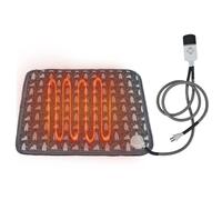 Chauffe-Chat électrique - Électrique Imperméable 9 Réglages de Température | Matelas Thermique Intérieur pour Chiens et Chats,pour Petits et Grands Chiots Chatons Intérieur et Extérieur