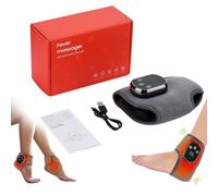 Chauffe-cheville chauffé USB avec températures réglables 3 méthodes de massage - Chauffe-pieds électrique - Pince extérieure (noir)