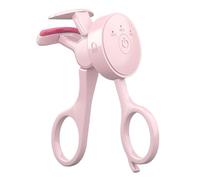 Chauffe-cils chauffant - Cils plus clairs - Petit outil de curling - Chauffage électrique - 3 réglages de température - Éclaircisseur de cils longue durée pour filles