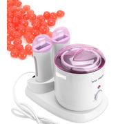 Chauffe-Cire 3 en 1, 800ml Contrôle de Température pour Épilation, Set Professionnel pour Jambes et Corps (UE)