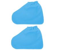 Chauffe-cire de Beauté Pieds, Couvre-pieds Bleu en Polyester | Usage Paraffine, Confort à Porter et Retrait Facile, Rangement Simple, pour Soins Spa des Pieds