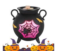 Chauffe-Cire d'halloween,Chauffe-Bougies Sorcière | Brûleur et Diffuseur d'Huile Électrique Décoratif Fantomatique pour Cubes et Pastilles Parfumées