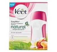 VEET Ceretta Easy Wax Kit Natural Inspirations Fiore Tiarè & Argan Oil