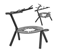 Chauffe-cire exquis Sika cerf nordique en fer forgé, Mini étagère de four à peinture et laque