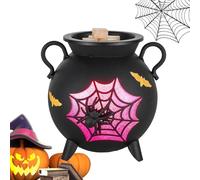 Chauffe-Cire Halloween | Chauffe-Bougies Sorcière,Brûleur et Diffuseur d'Huile Électrique Décoratif Fantomatique pour Cubes et Pastilles Parfumées