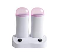 Chauffe-cire Pour Cartouches De Cire Rouleau De Cire à Cartouche Double Rouleau Dépilatoire Sur Machine De Réchauffeur D'épilation Pour épilation à La Cire