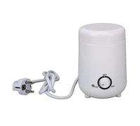 Chauffe-cire pour L'épilation Chauffe-cire de Paraffine avec Pot Intérieur en Silicone 250 Cc pour la Maison et le Salon (blanc) (Prise UE 220V)