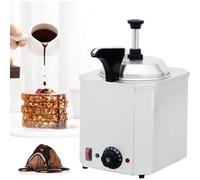 Chauffe-confiture de chocolat commercial, distributeur pompe sauce 30-110 ℃