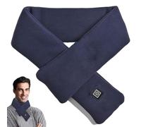 Chauffe-cou chauffant, coussin chauffant pour le cou,Coussin alimenté par batterie Écharpe chaude | Accessoires d'hiver écharpe chauffante sans fil, coussin USB Portable pour et ad