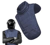 Chauffe-cou et poitrine pour moto - Housse demi-face pour moto - Chauffe-cou confortable et coupe-vent - Protection de poitrine pour vélo
