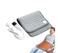 Chauffe-Douleur Électrique - Coussin Chauffant Électrique pour le Dos,Couverture Chauffante Cervicale Anti-Douleur Imperméable pour Adultes