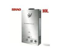 Chauffe Eau 10L avec résistance non blindé,20KW,chauffe-eau portable sans réservoir,Convient pour le familial en plein air,gris