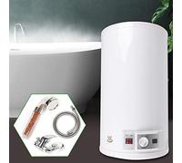 Chauffe eau 35l, DSYOGX Chauffe-eau électrique 2000 W Ballon eau Chaude 35L - Économe en énergie - À suspendre au mur - Prêt à brancher - Soupape de sécurité