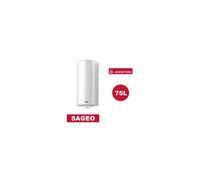 Chauffe-eau 75L vertical mural stéatite Ø47 SAGEO monophasé - ARISTON - 3200835