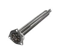 Chauffe-eau À Bride Triangulaire 63 Mm, Chauffe-eau Électrique Tubulaire For Lave-vaisselle/réservoir D'eau 6 KW/9 KW/12 KW, Acier Inoxydable 304(380V,355mm 12KW)