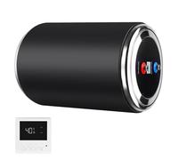 Chauffe-eau à double puissance, 12 V DC 200 W/230 V AC 1500 W, 10 L, pour caravane, camping, prise britannique 230 V, chauffe-eau instantané pour camping-car, pour camping-car avec double alimentation