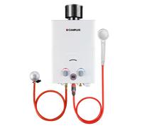 Chauffe-eau à Gaz Camplux BW158C 6L Douche à Gaz Capuchon de Pluie, idéale pour une Excursion en Camping-car