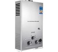 Chauffe-eau à gaz VEVOR, Production d'eau chaude instantanée, Puissance jusqu'à 36KW, Chauffe-eau, Dimensions : 52cm x 15cm x 33cm, Variante : 8L 16KW