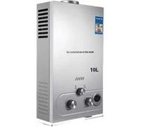 Chauffe-eau à gaz VEVOR, Production d'eau chaude instantanée, Puissance jusqu'à 36KW, Chauffe-eau, Dimensions : 59cm x 15cm x 35cm, Variante : 12L 24KW