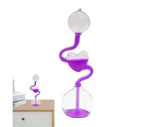 Chauffe-eau à main - , 16.5x5cm Penser Jouets | Curiosité Décorative Mouvement Fluide, Expérience de Verre Éducative Pour Bureau, Maison, Salle de Classe