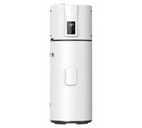 Chauffe-Eau à Pompe à Chaleur Monobloc, 194L, Réfrigérant R290, Pompe à Chaleur à Air Verticale, COP 3.5, pour Eau Chaude Jusqu'à 65℃