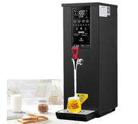 Chauffe-eau à remplissage automatique en acier inoxydable avec panneau de commande numérique, contrôle automatique de la température, robinet anti-goutte, idéal pour la restauration et la préparation