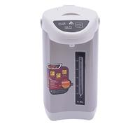 Chauffe-eau à température constante 220 V 5,8 l - Distributeur d'eau en acier inoxydable pour conservation de la chaleur - Convient pour les écoles, les appartements, les bureaux, les hôtels - Gris
