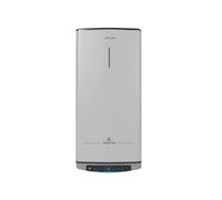 Ariston, Velis Tech Dry Wifi Chauffe-eau électrique multifonction 100 L Plat avec Wi-Fi et fonction Eco Evo 127,2 x 27,5 x 51,1 cm pour installation en Espagne (classe énergétique B)