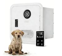 Chauffe-eau au propane sans réservoir - 55 000 BTU, eau chaude instantanée en 25 secondes, 2,9 GPM, télécommande, hors réseau, facile à installer pour campeurs et remorques