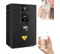 Chauffe-eau automatique commercial 3000 W, distributeur d'eau chaude instantanée 50 l, panneau de commande intelligent LED, bouilloire murale pour eau chaude potable, pour restaurants et cafés