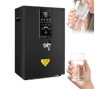Chauffe-eau Automatique Commercial 3000w, Distributeur D'eau Chaude Instantanée 50l, Avec Verrouillage Électronique Pour Enfants, Panneau De Commande Intelligent LED, Bouilloire Murale Pour Chaudière