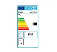 Chauffe-eau blindé anode magnésium pose murale verticale - 200 litres ATLANTIC